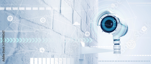 CCTV camera whis ai technology of web configuration and connecting to clouds data base.