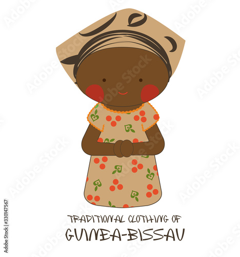 Traditional Clothing of Africa, Guinea Bissau