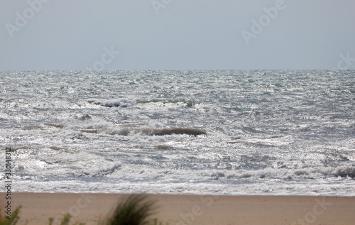 Fotografie choppy sea in summer
