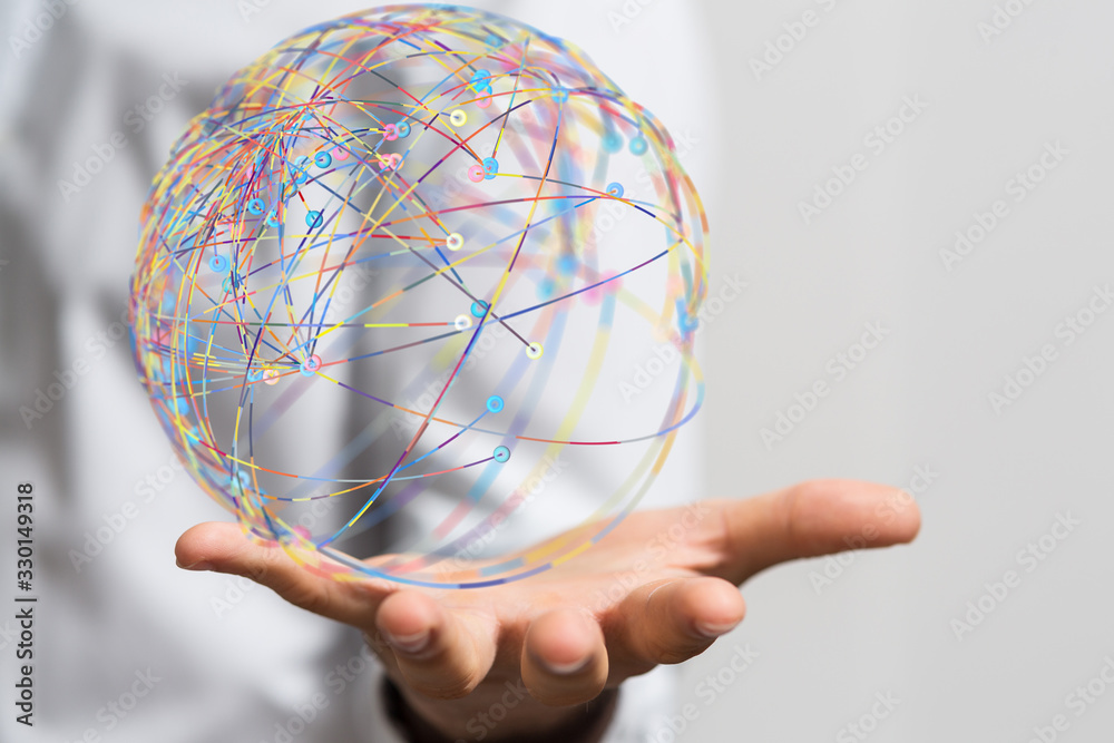 the 3d Global Network Of People. the 3d Global Network Of People.