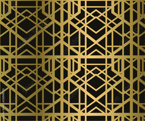 Vector retro template for gatsby style vintage party, greeting cards, invitations, retro parties and advertising. Art deco or vector of the nouveau era of the 1920s gangster era.
