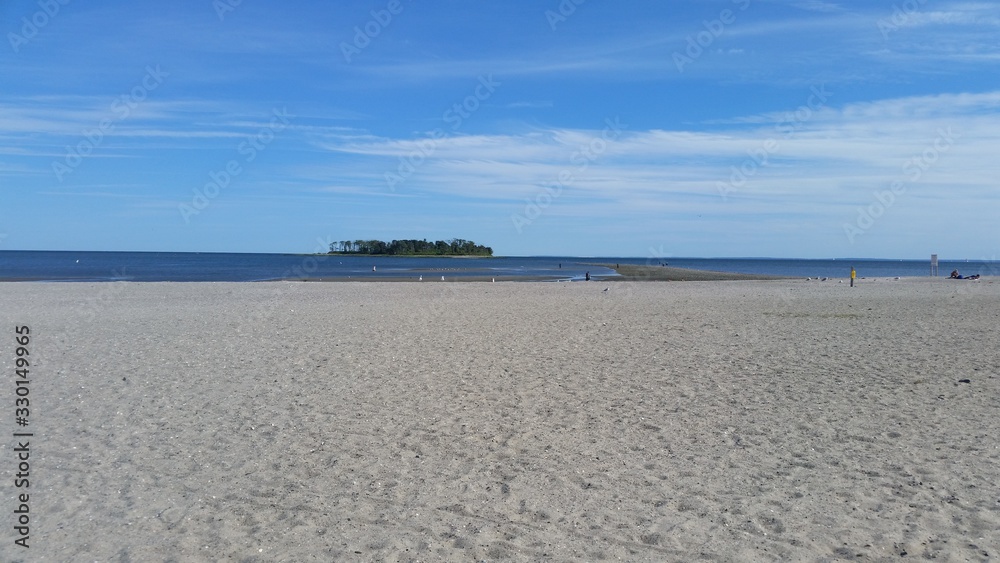 Beach with Island