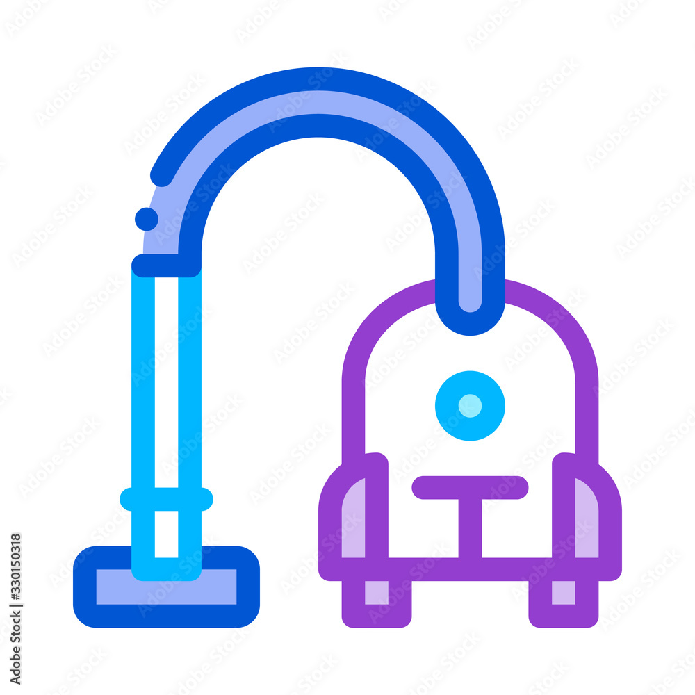 Vacuum Cleaner Icon Vector. Outline Vacuum Cleaner Sign. Isolated Contour Symbol Illustration Vacuum Cleaner Icon Vector. Outline Vacuum Cleaner Sign. Isolated Contour Symbol Illustration