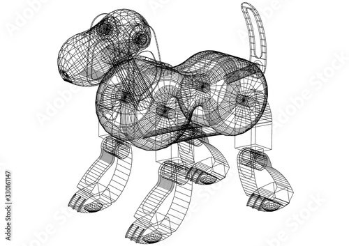 Robot Dog blueprint