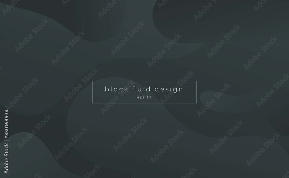 Vector abstract Fluid background Black Minimalist Vector abstract Fluid background Black Minimalist