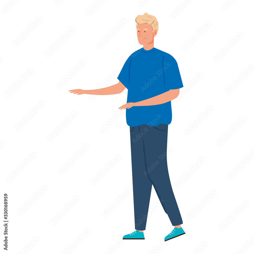 young man avatar character icon vector illustration design young man avatar character icon vector illustration design
