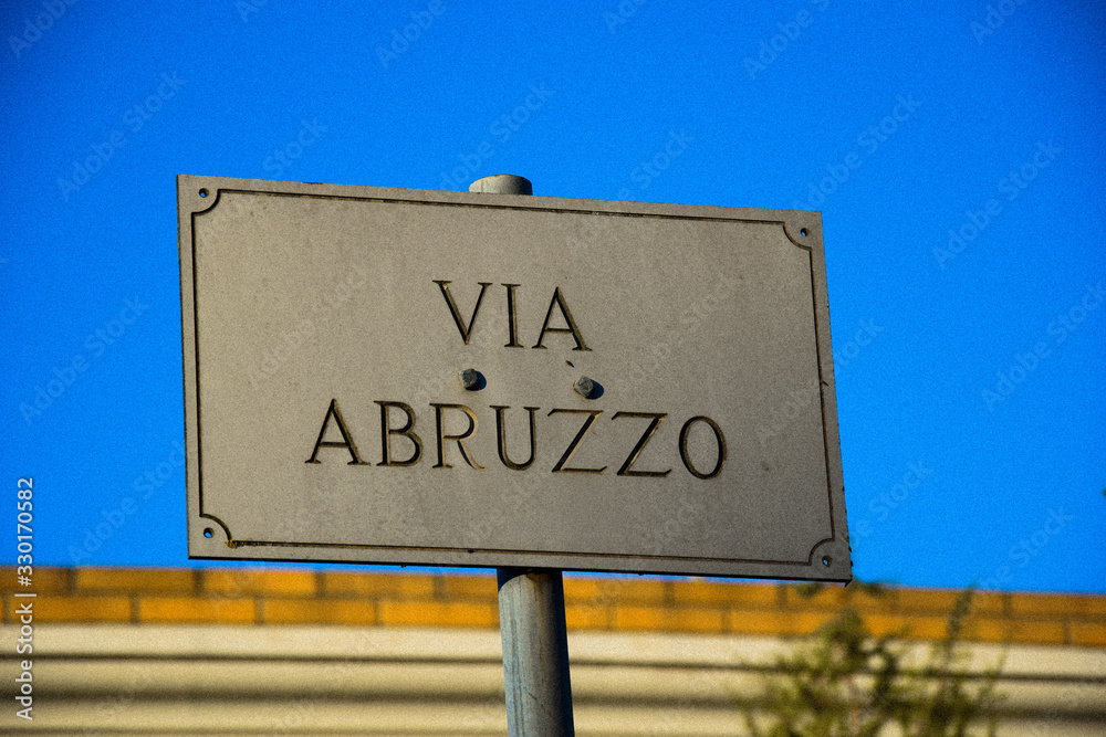 Obraz premium Straßenschild