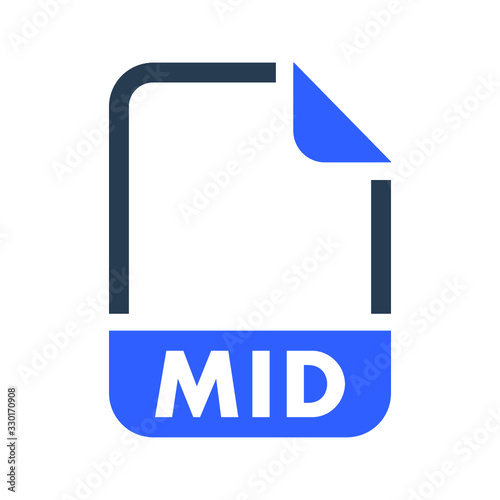 MID File format icon
