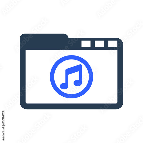 Online music icon