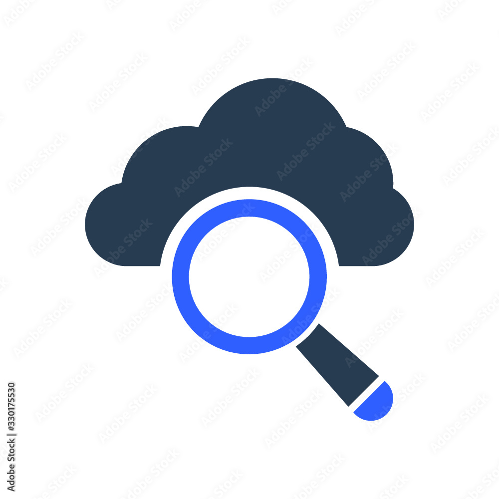 Find Cloud Icon Find Cloud Icon