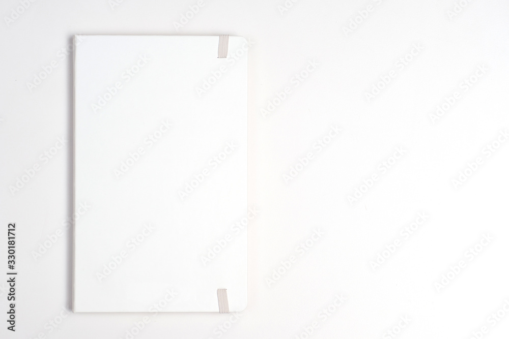 Top view collection of notebook front Top view collection of notebook front