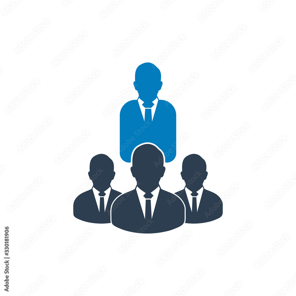 Business Leader Icon. Editable Vector Symbol Illustration. Business Leader Icon. Editable Vector Symbol Illustration.