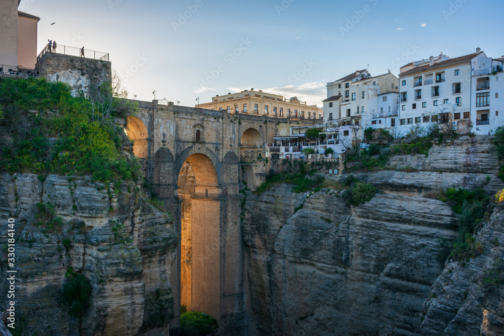 New Bridge, the biggest tourist attraction in Ronda New Bridge, the biggest tourist attraction in Ronda