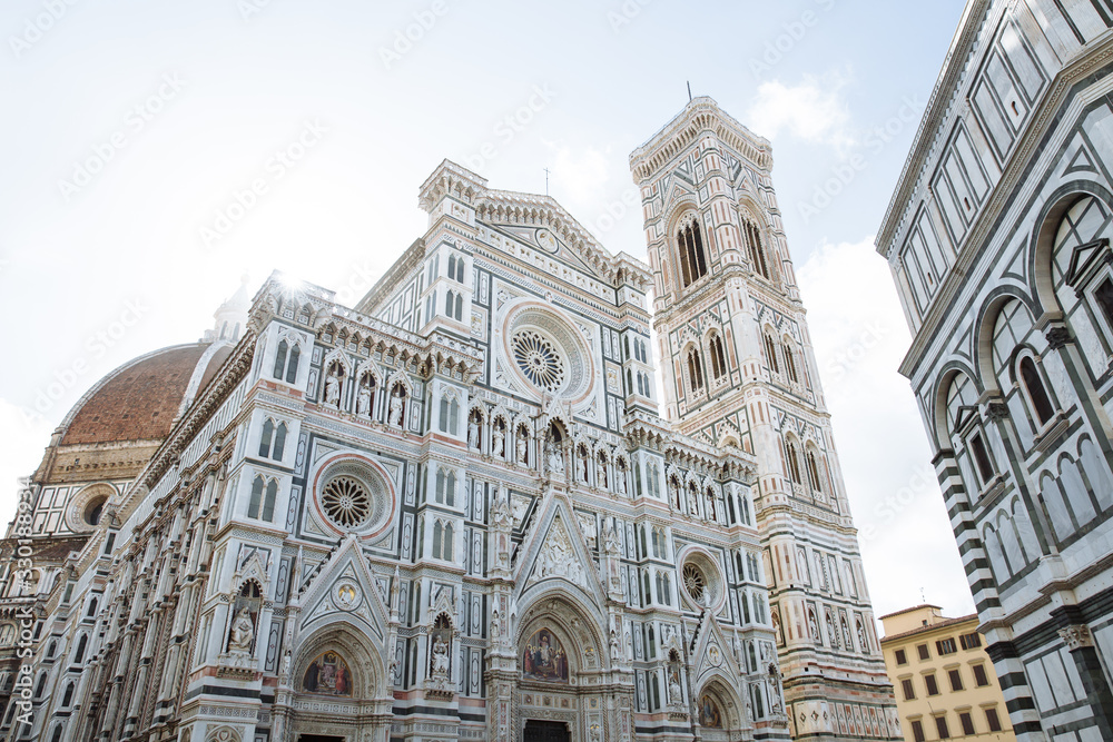 Facade Santa Maria del Fiore, Florence, Italy
