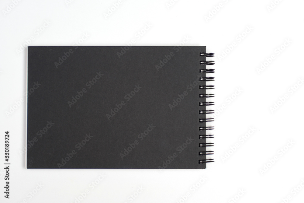 Top view collection of notebook front Top view collection of notebook front