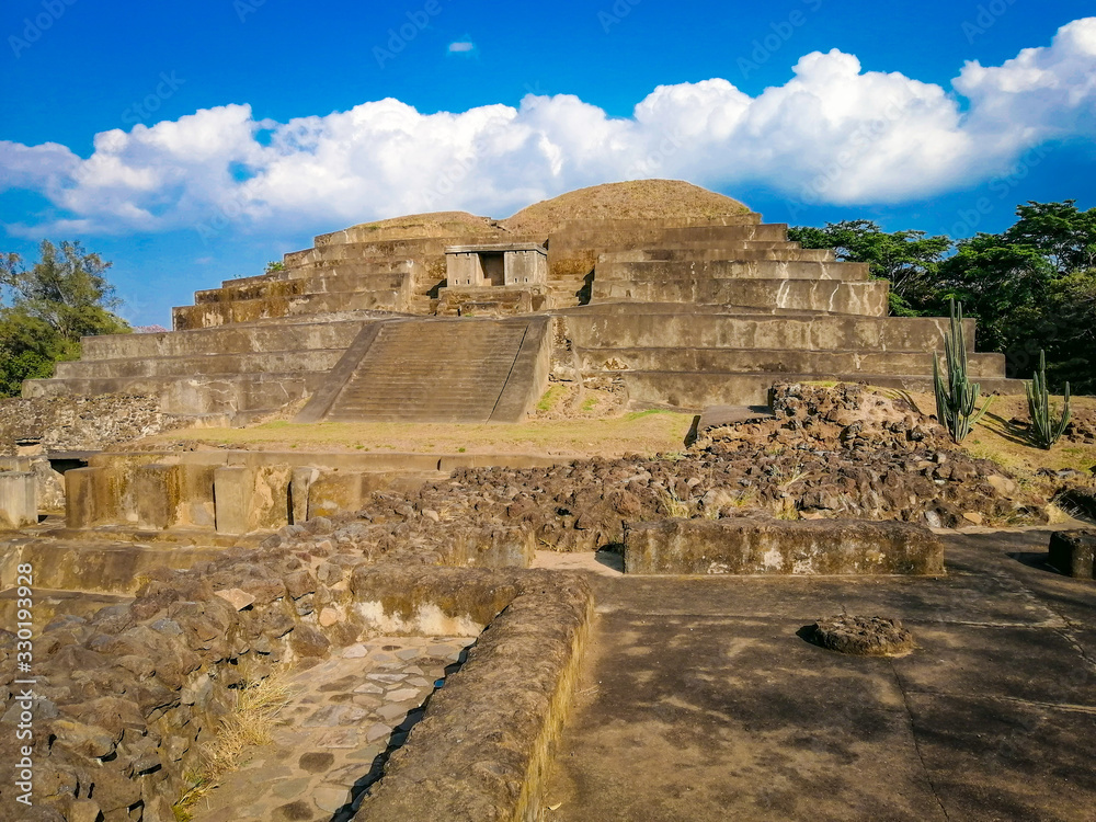 ruins of the temple