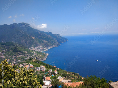 view of amalfi coast