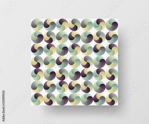 Amazing business advertisement vector mural art square banner mock up. Modern corporate abstract geometric illustration design layout background. Company identity quadrangle texture brochure template.