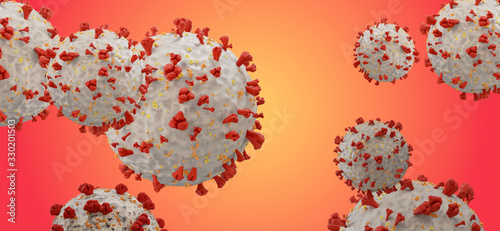 virus cell symbolic image 3...