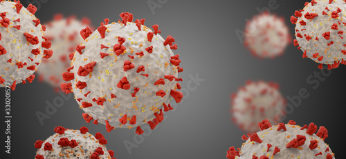virus cell symbolic image 3...