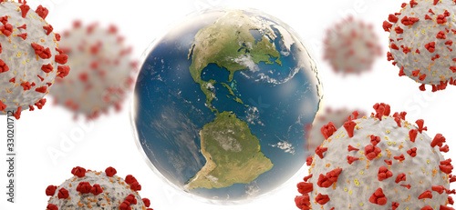 virus cell symbolic image 3...