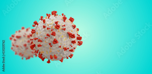 virus cell symbolic image 3...