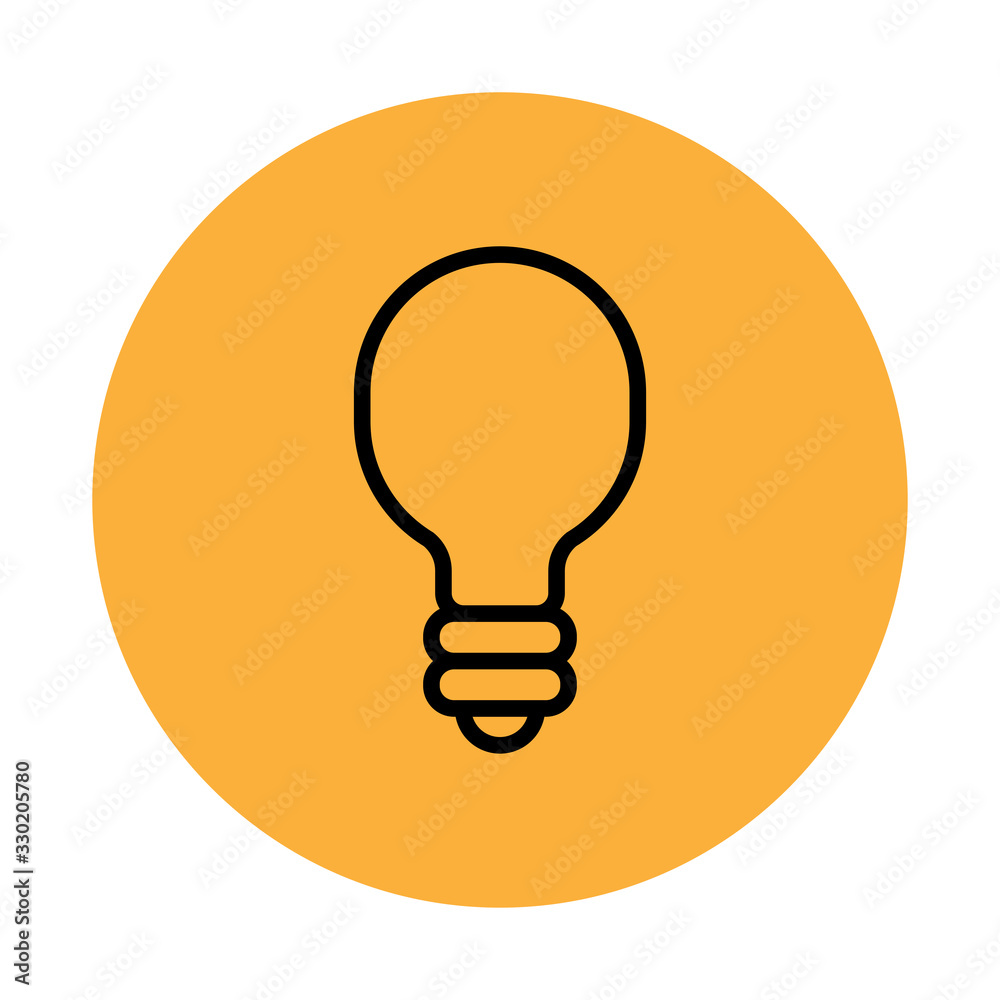Lightbulb icon, symbol of idea. Vector pictogram. Lightbulb icon, symbol of idea. Vector pictogram.