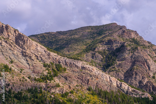 Mountains in Waterton National Park © Donald Wolf