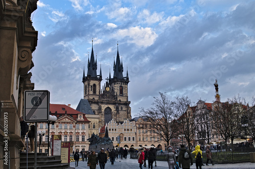 Fotografie tyn church in Prague