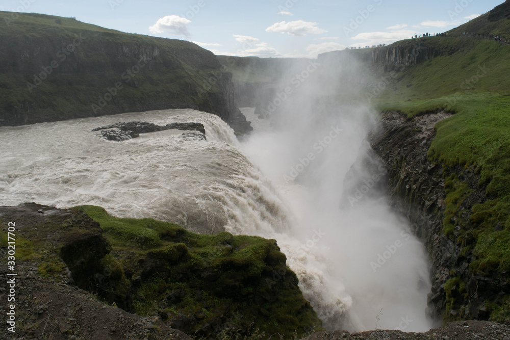 waterfall in iceland waterfall in iceland