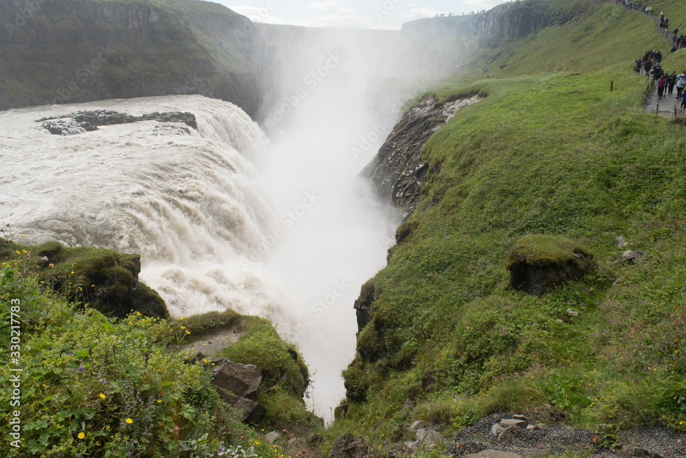 waterfall in iceland waterfall in iceland
