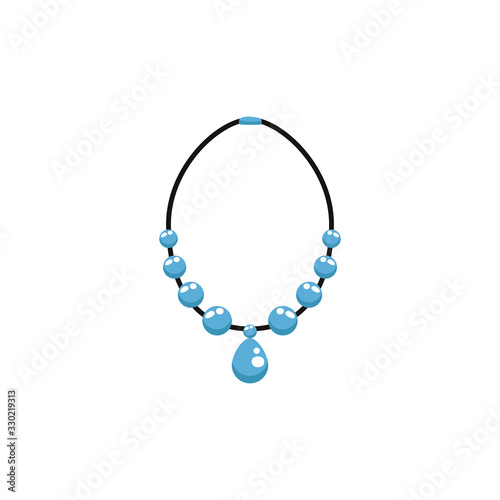 luxury necklace female accessory icon