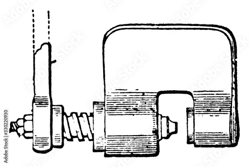 Vice, vintage illustration.