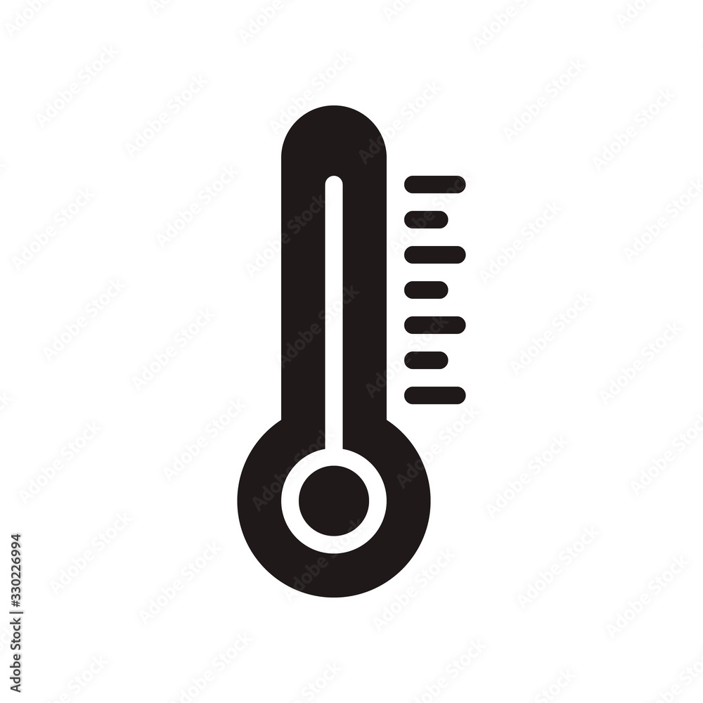 Thermometer icon. Vector graphic illustration. Suitable for website design, logo, app, template, and ui. EPS 10. Thermometer icon. Vector graphic illustration. Suitable for website design, logo, app, template, and ui. EPS 10.