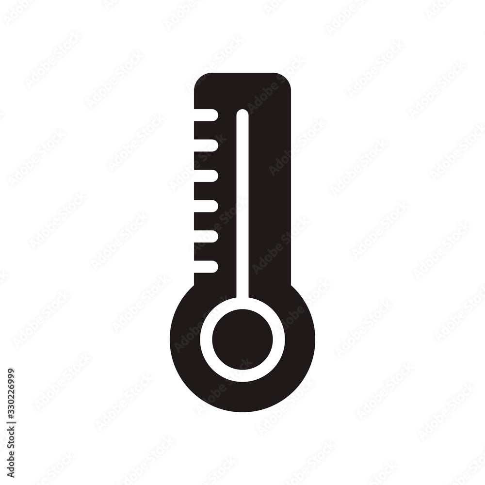 Thermometer icon. Vector graphic illustration. Suitable for website design, logo, app, template, and ui. EPS 10. Thermometer icon. Vector graphic illustration. Suitable for website design, logo, app, template, and ui. EPS 10.