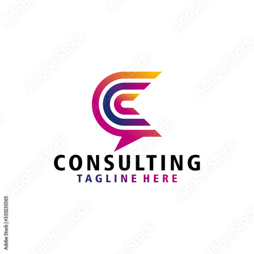 consulting logo icon vector isolated