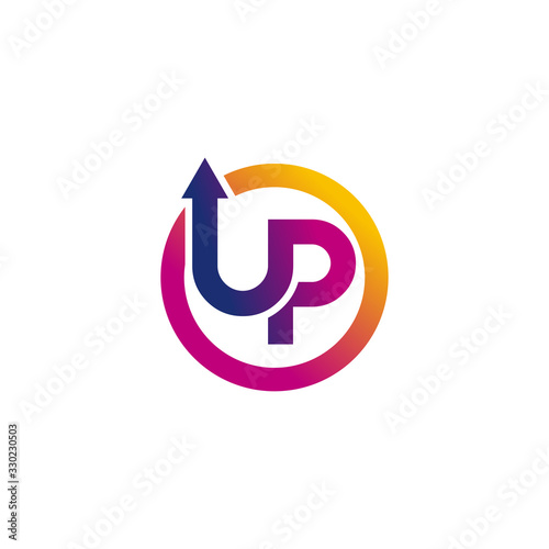 up logo icon vector isolated Free Download up logo icon vector isolated - GFXLoad