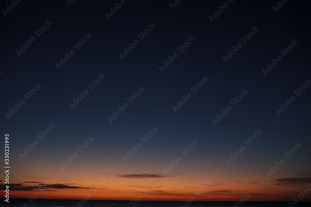 Obraz premium sunset on the beach