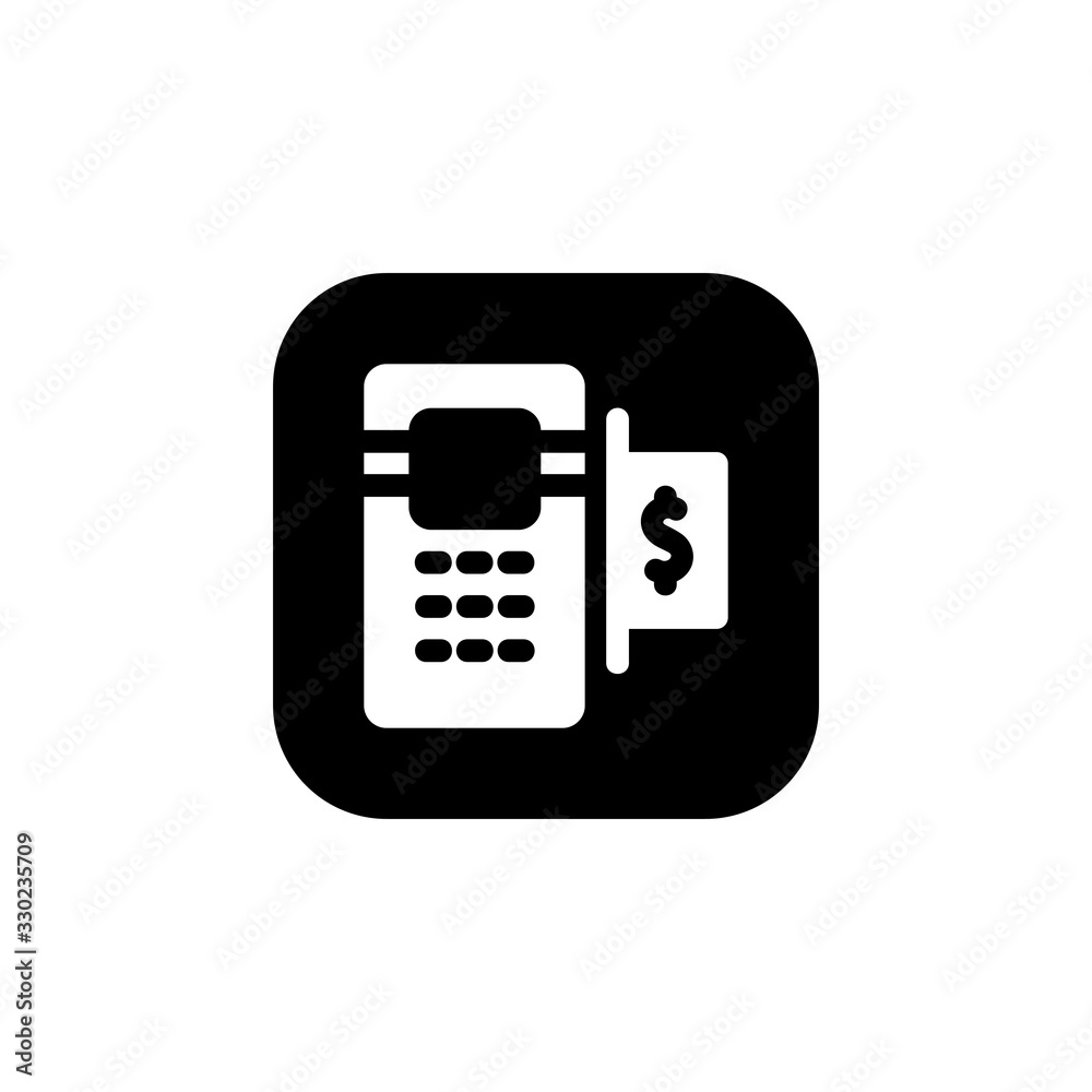 teller machine icon. business and finance icon. Perfect for application, web, logo and presentation template. icon design solid rounded style teller machine icon. business and finance icon. Perfect for application, web, logo and presentation template. icon design solid rounded style