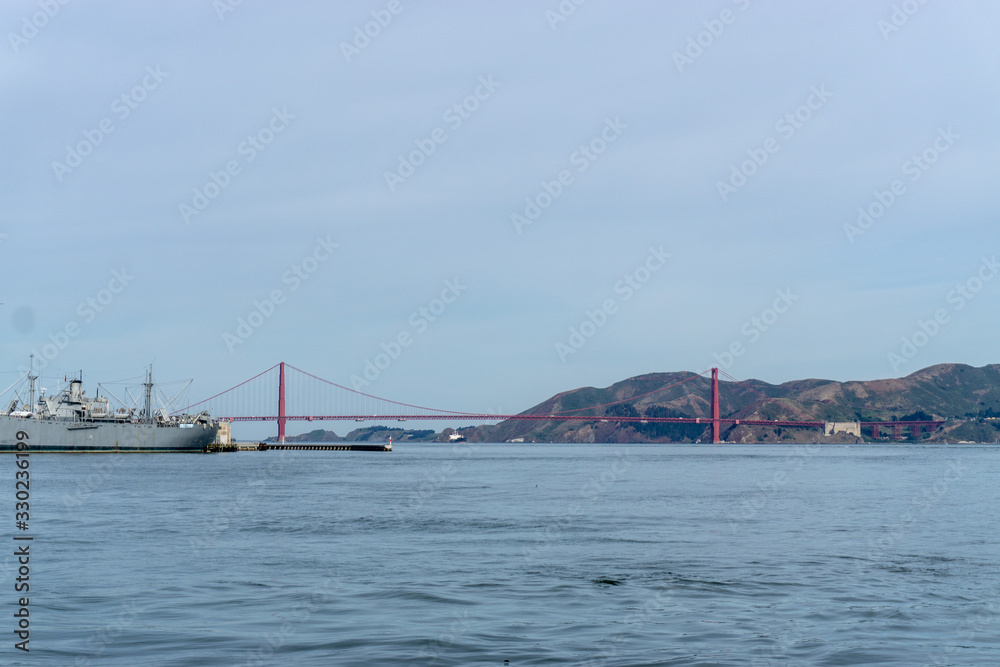 Golden gate bridge, the symbol of san francisco california US Golden gate bridge, the symbol of san francisco california US