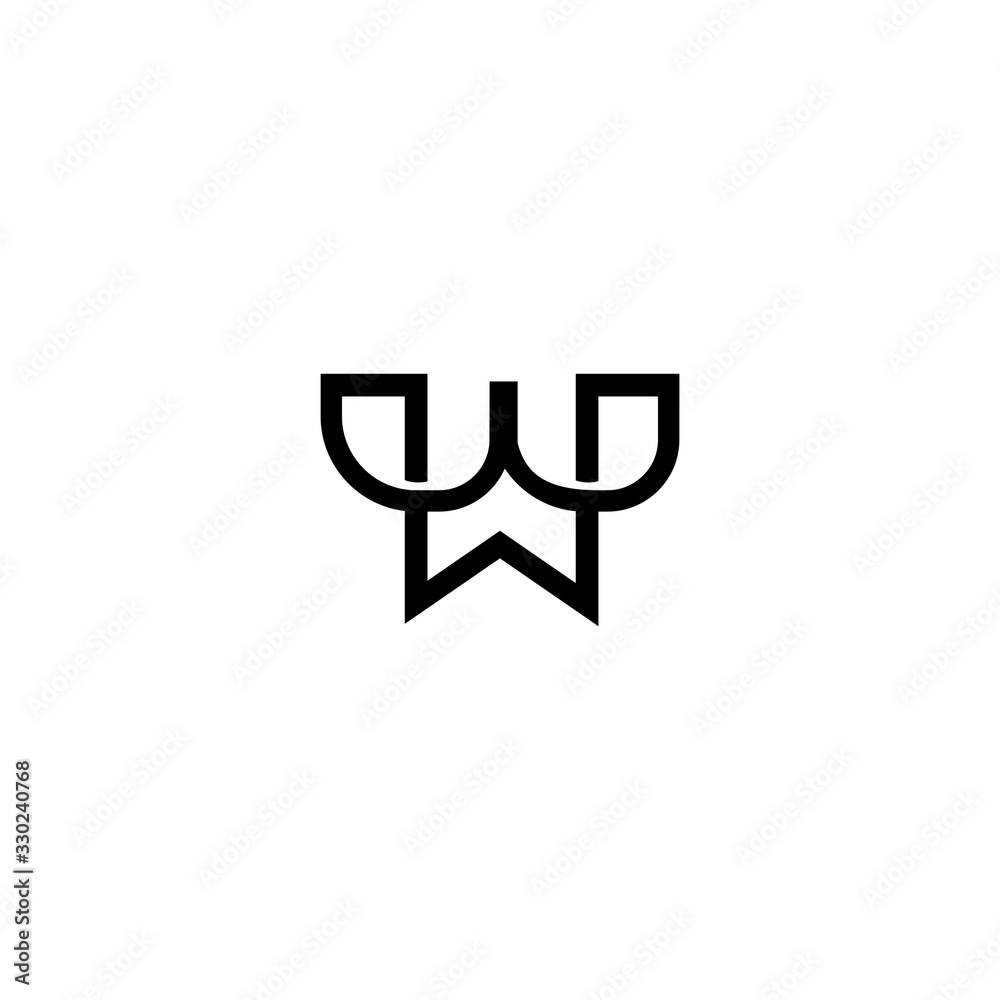 WW Letter Logo Design Template WW Letter Logo Design Template