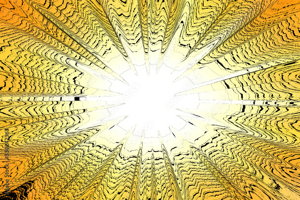 Fototapeta premium Color full Background With Sun Burst