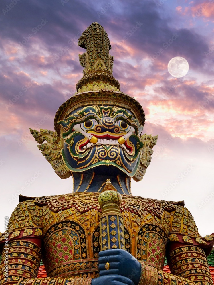 golden buddha statue in bangkok thailand