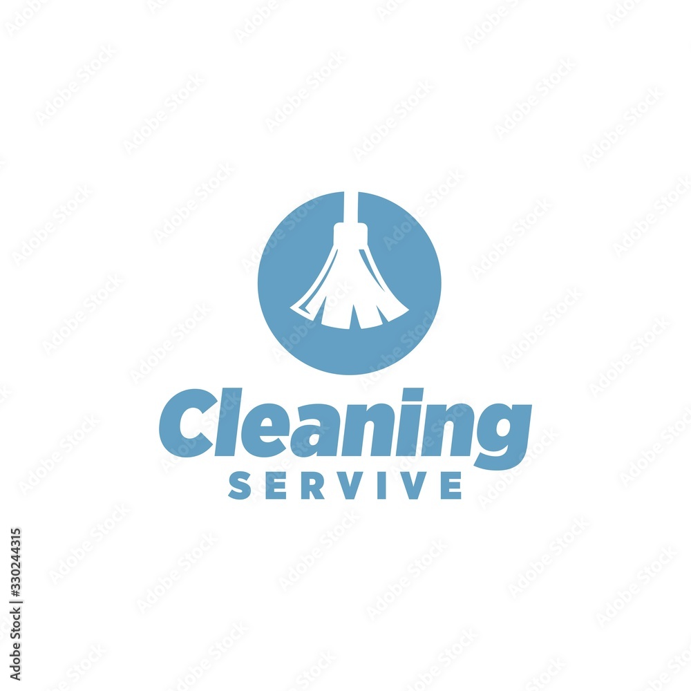 Cleaning Servive Logo Vector and  Creative Company