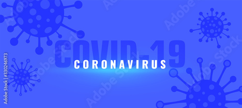 coronavirus covid-19 outbreak pandemic background with viruses