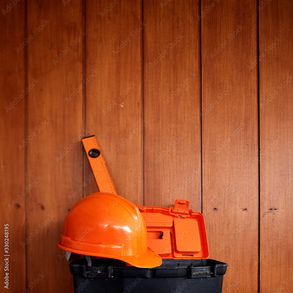 Fototapeta premium 1st May Happy Labor Day banner Design template