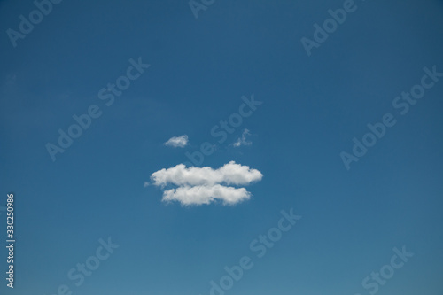 Cloud looking like smiley face