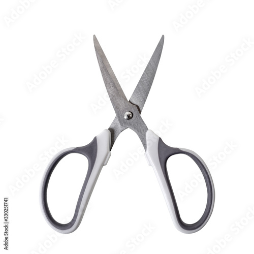 Scissors isolated on white with clipping path.