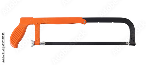 Obraz na plátně hacksaw manaul or Hand hacksaw isolated  on white background with clipping path