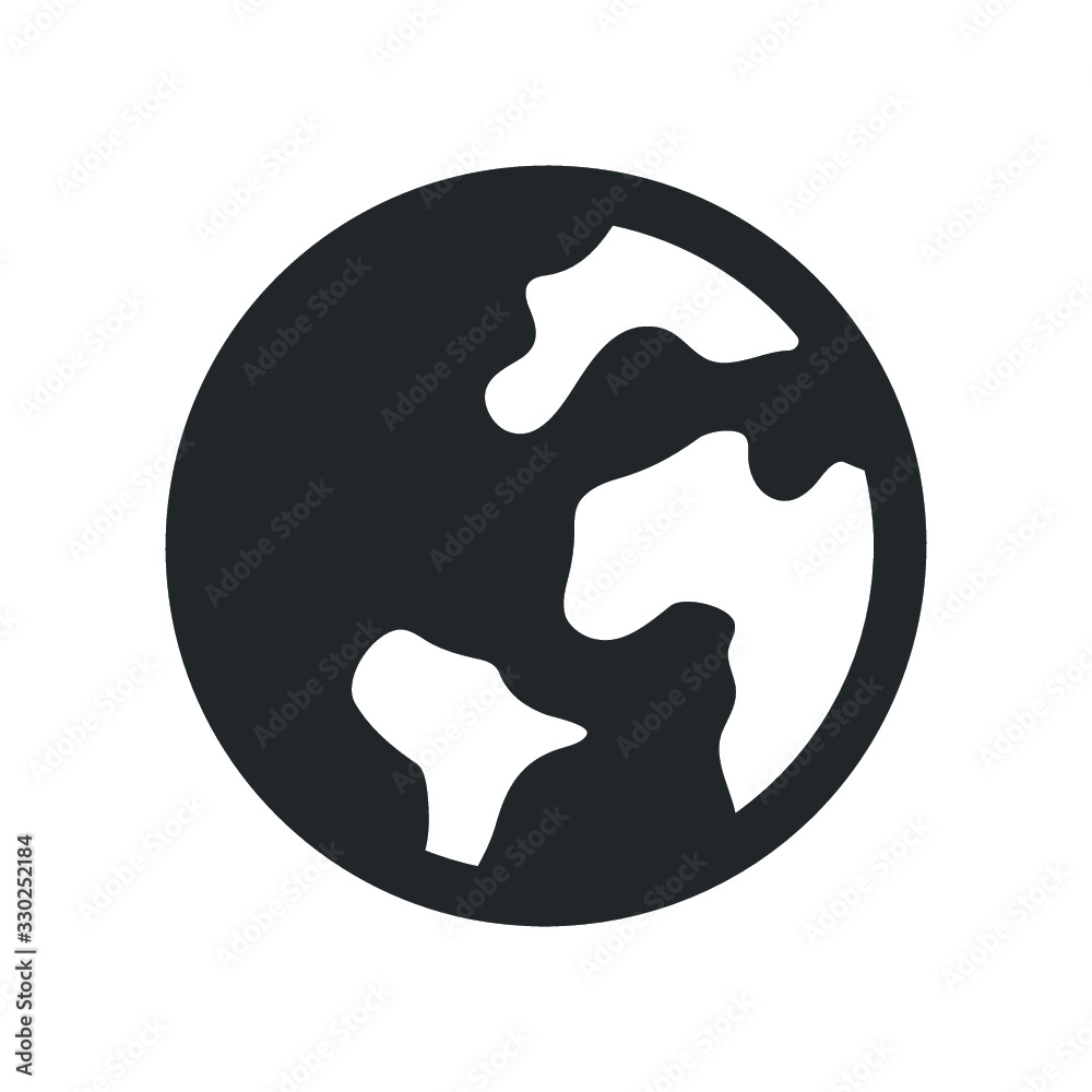 Earth Global Icon Earth Global Icon